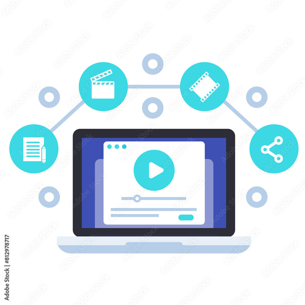 Content or video production icon Content or video production icon