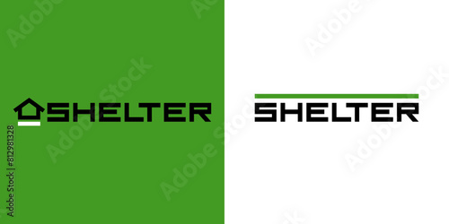 Shelter Logo bomb shelter, shelter for animals