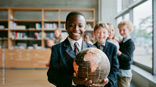 Soft Power in global education, international schools, diverse student bodies, educational exchange, modern campuses, educational outreach, high-resolution, professional grade, editorial quality - (3)