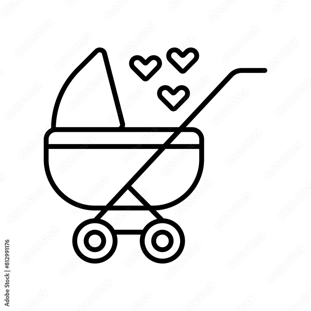 Icon Line color black A child full of hope Icon Line color black A child full of hope