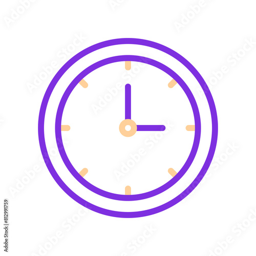 Icon Line dual tone Early morning hours