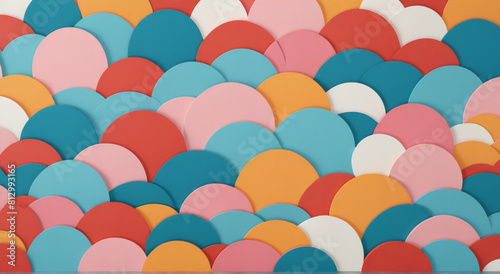 background with balloons