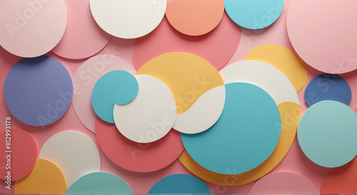 background with circles