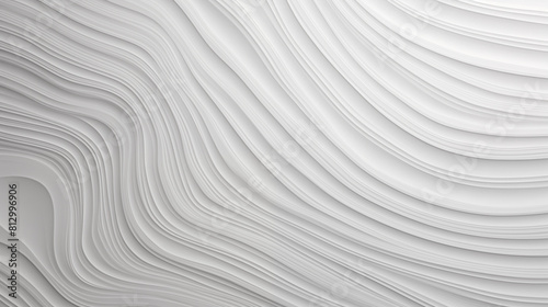 a close up of a white wall with a curved design