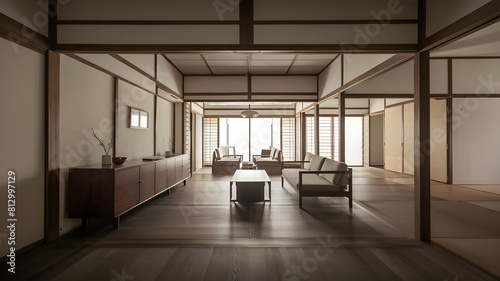 Modern Living Room and House Interior Design © MS Design