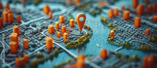 Streamlined Urban Navigation with Precise GPS Tracking and 3D Rendered City Layouts