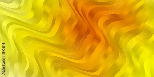 Light Orange vector background with wry lines.