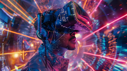 Immersive Experience - Engaged in Sci-Fi VR Cinema