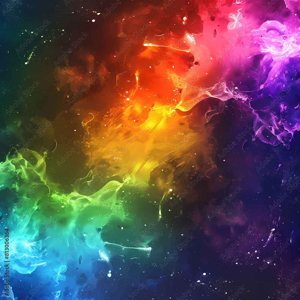 Abstract Colorful Gradient Background with Textures. The textures vary ...