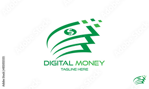 Digital MoneyDigital Money Logo Design Template. Crypto Currency Logo. Capital Logo Design Template. Fundraising Financial And Accounting. Business Capital Logo.