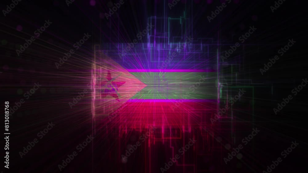 Digital Lines Artificial Intelligence Cyber Security and Technology Development of Country Mozambique Digital Lines Artificial Intelligence Cyber Security and Technology Development of Country Mozambique