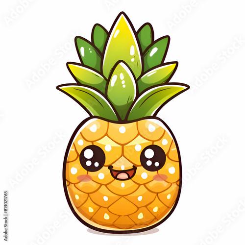 baby cartoon pineapple