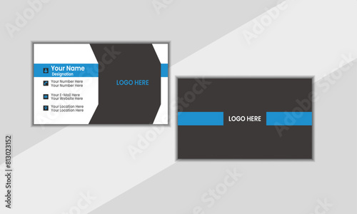 Modern business card template