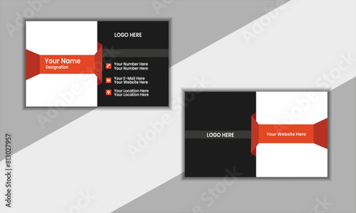 Creative and modern business card template