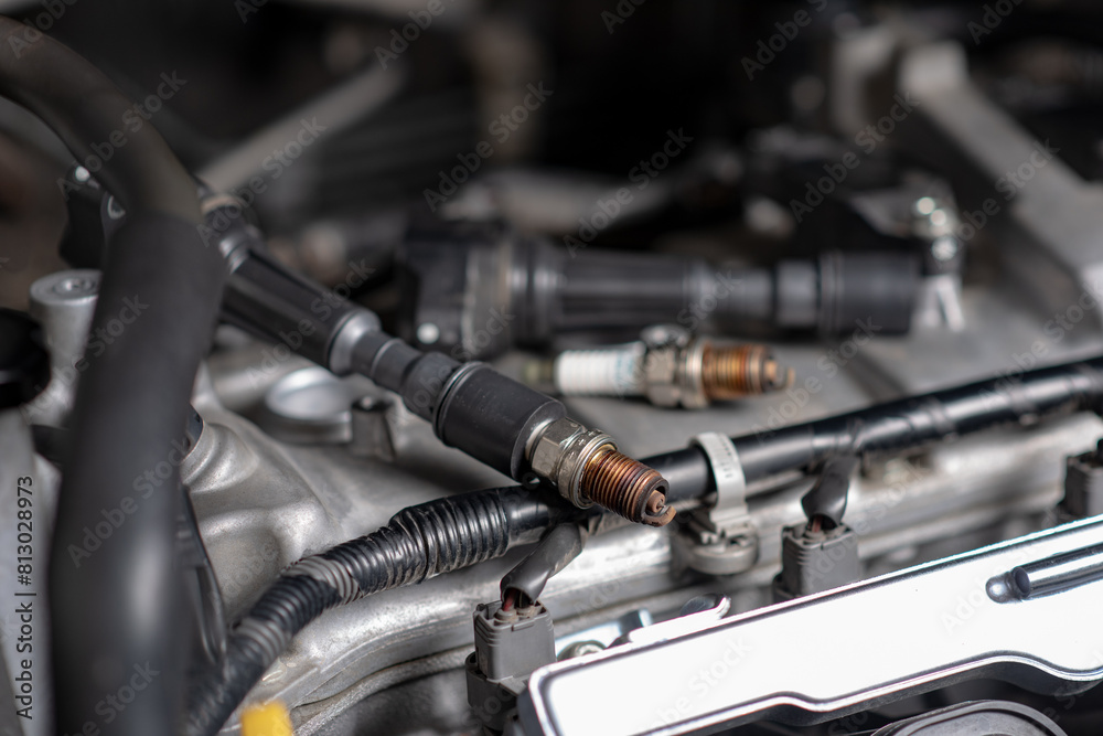 Fototapeta premium Old spark plug