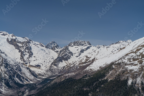 Wallpaper Mural Winter mountain landscape Torontodigital.ca
