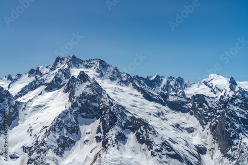 Fototapeta Naklejka Na Ścianę i Meble -  Winter mountain landscape
