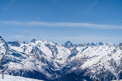 Wallpaper Mural Winter mountain landscape Torontodigital.ca