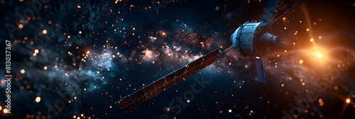 Advanced Interstellar Communication: Developing Space Communication Systems for Enhanced Long Distance Connections, Photo Realistic Concept photo