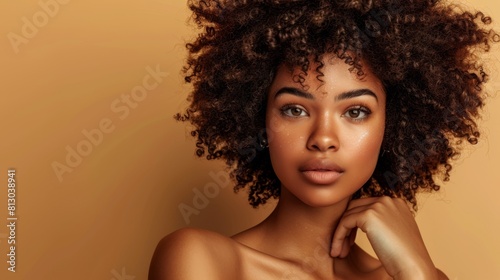 Portrait of a Radiant Young Woman