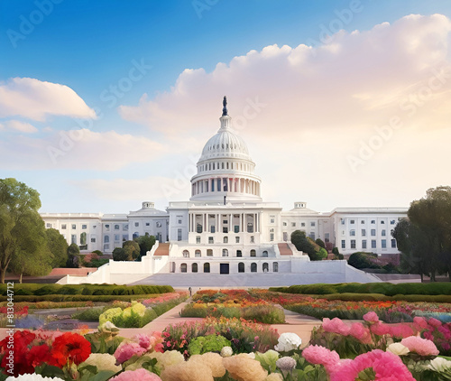 Capitol Building in Washington DC, USA photo