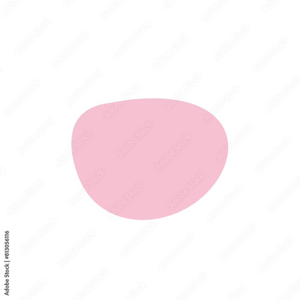 Abstract shape in pastel colours and black line boarders. Creative asymmetrical frame template. Vector isolated illustration. Abstract shape in pastel colours and black line boarders. Creative asymmetrical frame template. Vector isolated illustration.