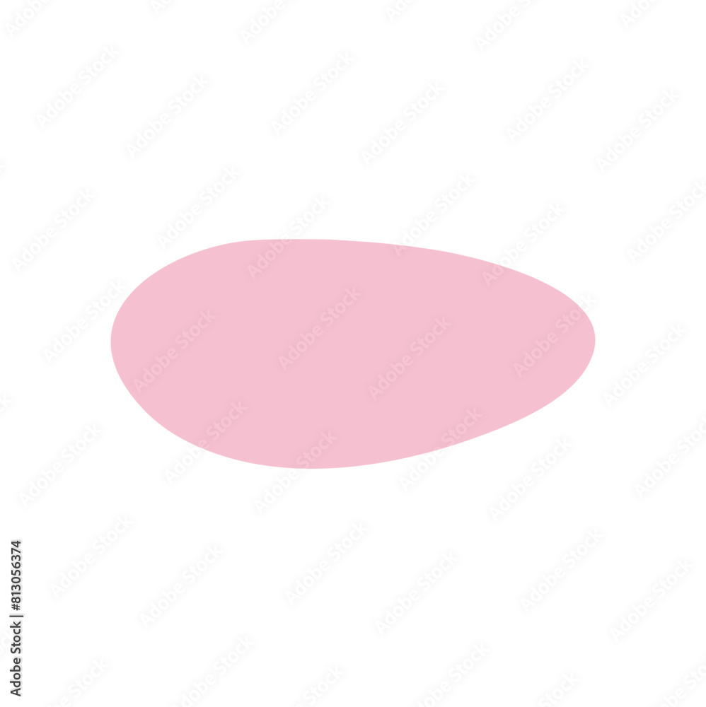 Abstract shape in pastel colours and black line boarders. Creative asymmetrical frame template. Vector isolated illustration. Abstract shape in pastel colours and black line boarders. Creative asymmetrical frame template. Vector isolated illustration.