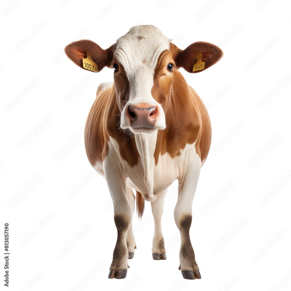 cow isolated on a transparent background cow isolated on a transparent background