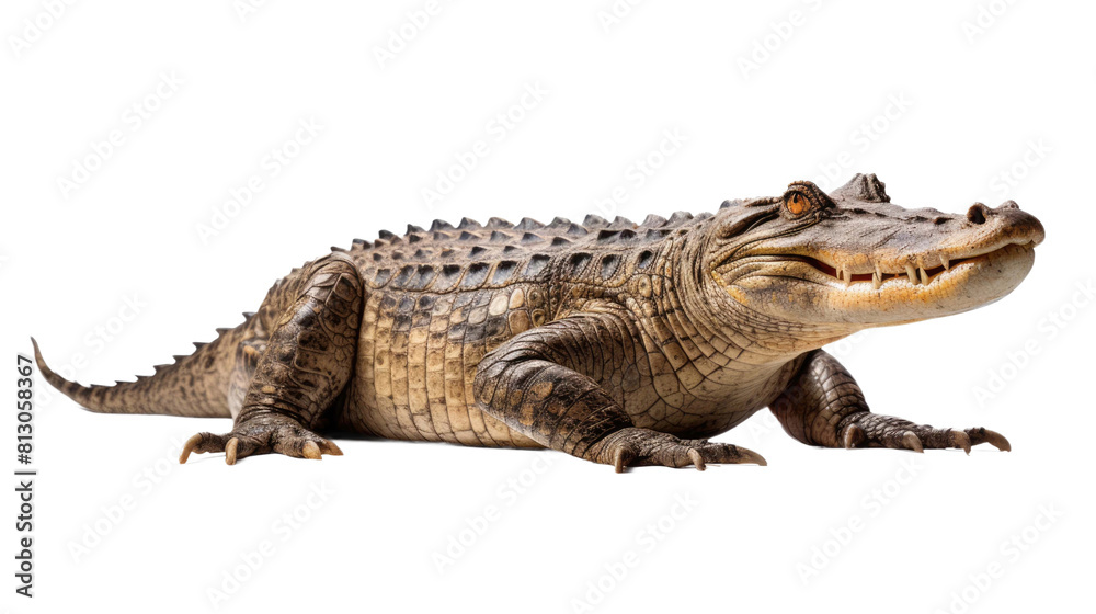 crocodile isolated on a transparent background crocodile isolated on a transparent background