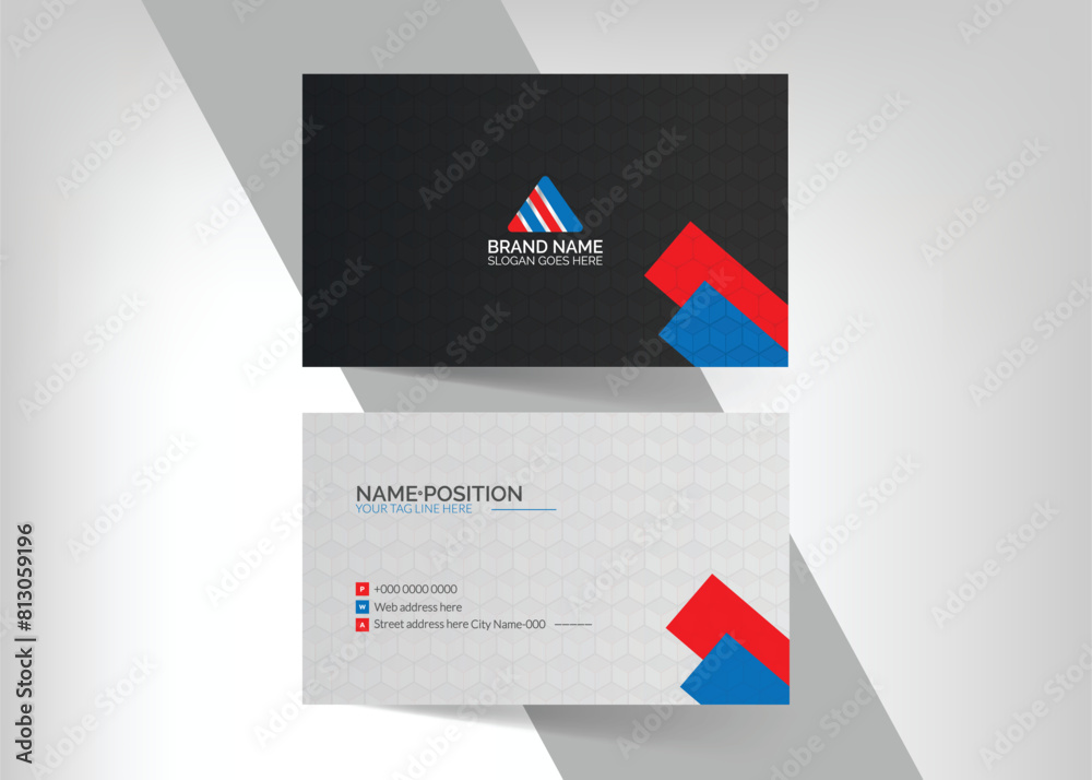 Simple and clean business card template 