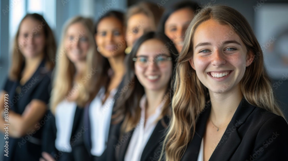 A Confident Team of Professional Women A Confident Team of Professional Women