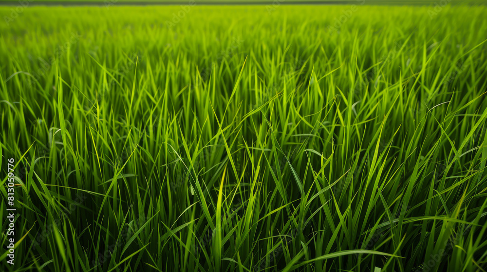 rice fieldgreen