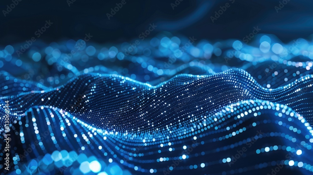 Technology digital wave background concept Technology digital wave background concept