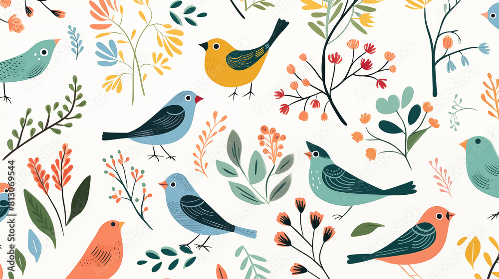 Bird Image, Pattern Style, For Wallpaper, Desktop Background, Smartphone Cell Phone Case, Computer Screen, Cell Phone Screen, Smartphone Screen, 16:9 Format - PNG Bird Image, Pattern Style, For Wallpaper, Desktop Background, Smartphone Cell Phone Case, Computer Screen, Cell Phone Screen, Smartphone Screen, 16:9 Format - PNG
