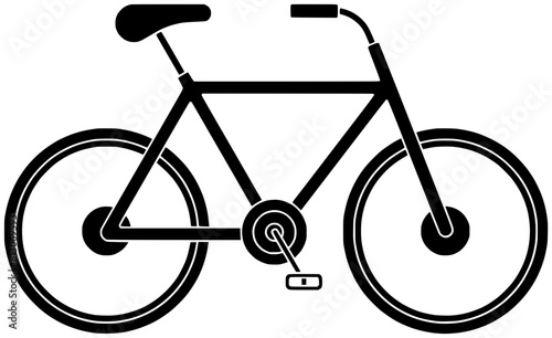 bicycle illustration bike silhouette sport logo saddle icon helmet outline pump brake chain cranket gear ride cycle cyclist biking shape travel road race for vector graphic background