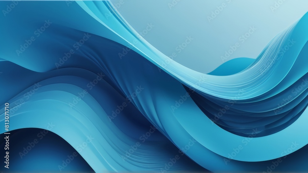 Fototapeta premium Dynamic Waveform Art Suitable for Graphic Resources Banner. Copy Space