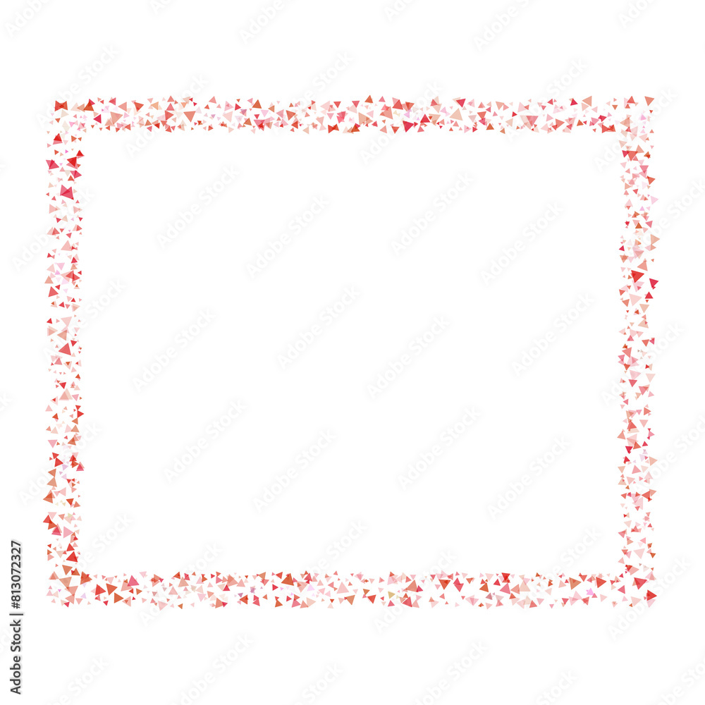 Triangular MARCO rectangular rojo. Triangular MARCO rectangular rojo.