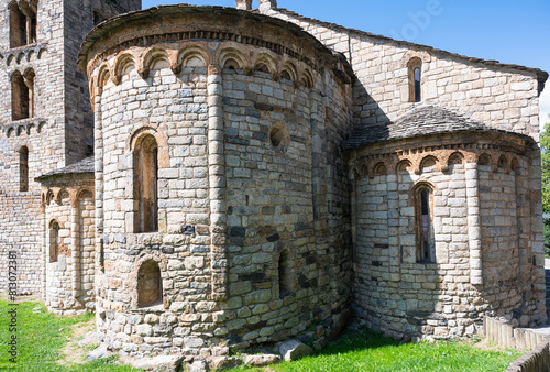 12th century Romanesque church of Sant Climent de Ta  ll of the famous Pantocrator  MNAC museum paintings  the Vall de Boi temple complex declared a world heritage site