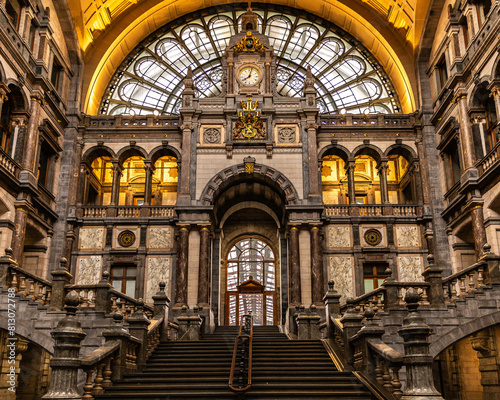 Obraz na płótnie Antwerpen w salonie