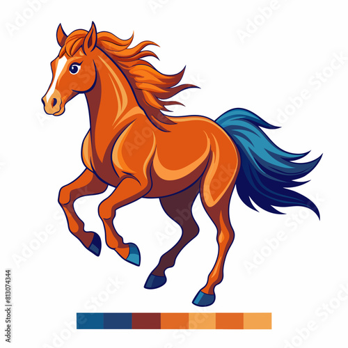 running-horse-color 