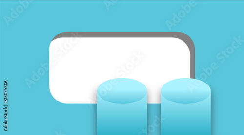Abstract minimal scene of 3d display product with geometric podium platform. 3d vector rendering of background with podium. place for cosmetic products. Stage performance over white studio 3d