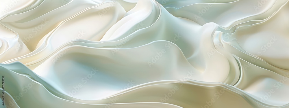 Soft blues and whites meld to form a cloud-like watercolor texture, evoking a calm and atmospheric depiction of the sky and water Soft blues and whites meld to form a cloud-like watercolor texture, evoking a calm and atmospheric depiction of the sky and water