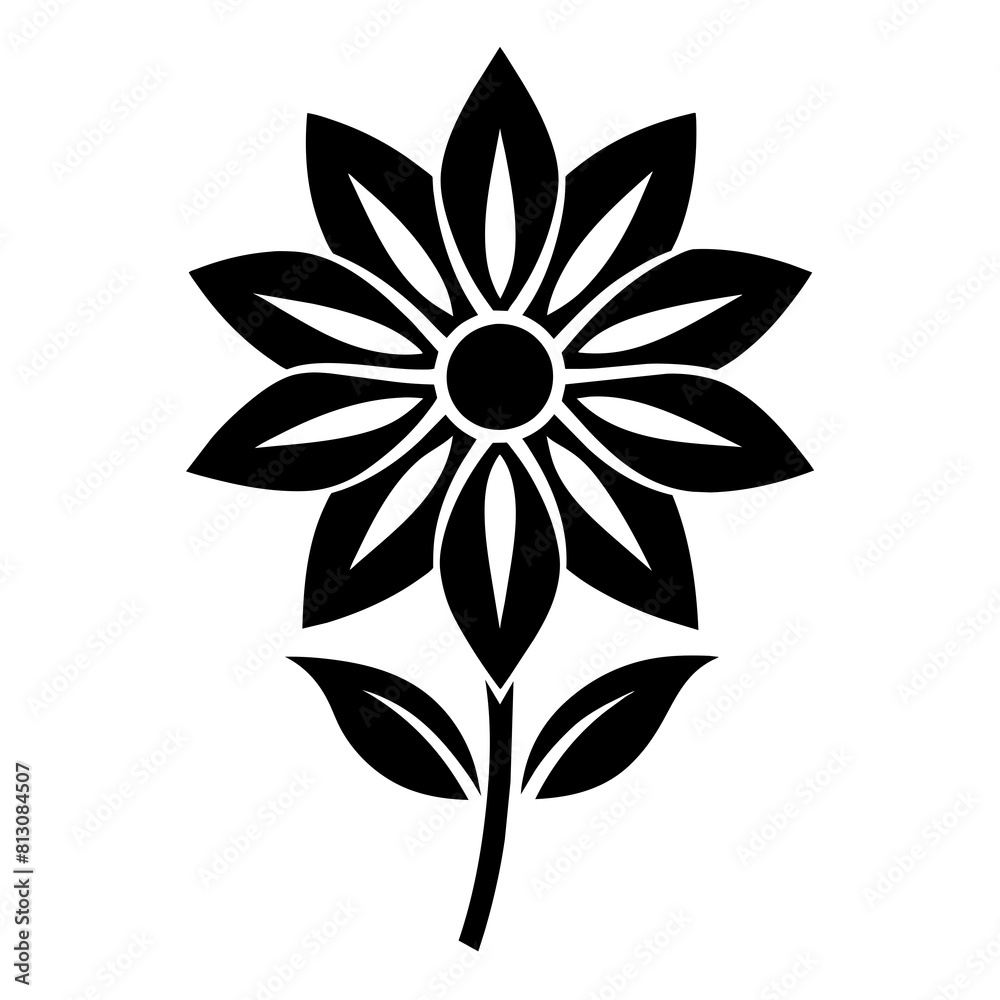 Minimalist Fowler logo icon vector silhouette Minimalist Fowler logo icon vector silhouette