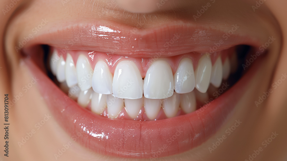 Man showing perfect white teeth Man showing perfect white teeth