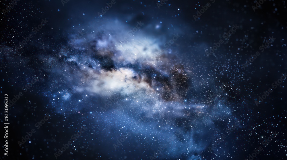 Fototapeta premium space background with swirling nebulae and stars