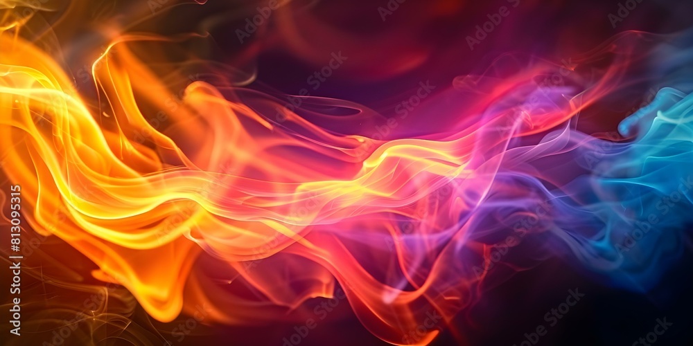 Burning match in closeup on black background with space for text. Concept Macro Photography, Close-up Shots, Black Background, Burning Match, Text Space Burning match in closeup on black background with space for text. Concept Macro Photography, Close-up Shots, Black Background, Burning Match, Text Space
