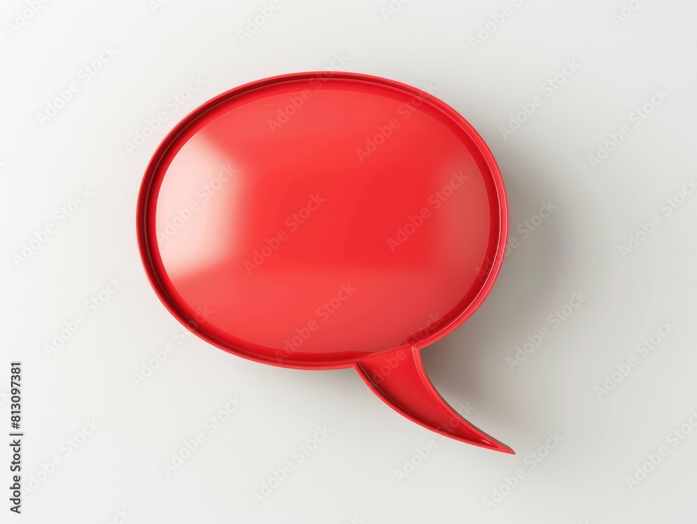 speech bubble on white background speech bubble on white background