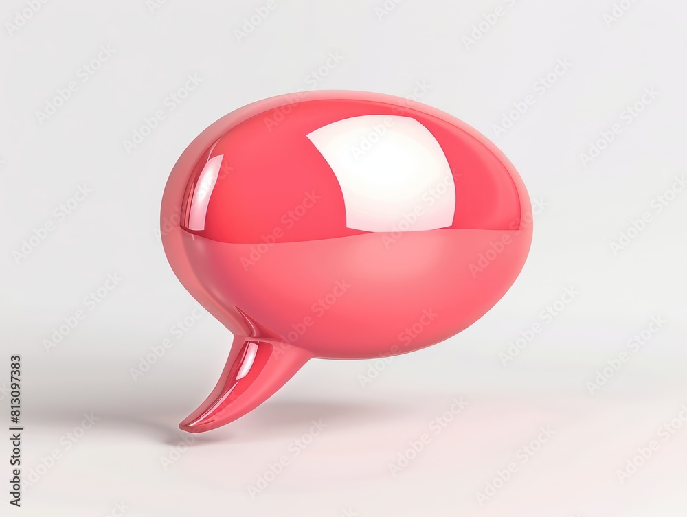 speech bubble on white background speech bubble on white background