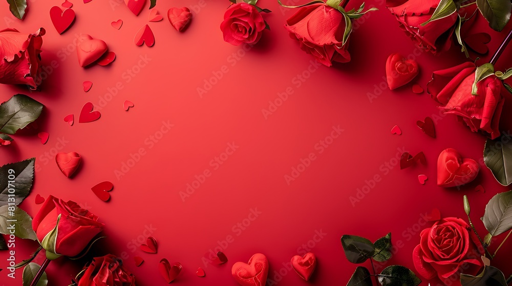 Cute heart background, rose and heart decorations, Valentine's Day, Christmas, birthday, anniversary, copy space, space for text,可愛いハートの背景、バラやハートの装飾、バレンタインデー、クリスマス、誕生日、記念日、コピースペース,Generative AI. Cute heart background, rose and heart decorations, Valentine's Day, Christmas, birthday, anniversary, copy space, space for text,可愛いハートの背景、バラやハートの装飾、バレンタインデー、クリスマス、誕生日、記念日、コピースペース,Generative AI.