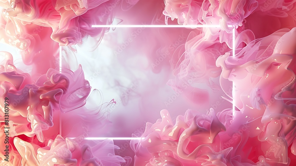 Fototapeta premium 新鮮な背景を提示するためのプラットフォーム,コピースペース。テキスト用スペースGenerative AI.Platform for presenting fresh backgrounds, copy space. Space for textGenerative AI.